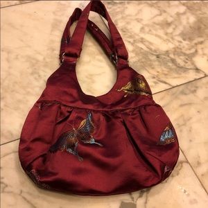 Handmade silky purse